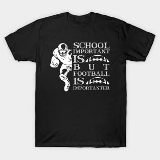 Quarterback Football Ballon Zone Des Buts T-Shirt